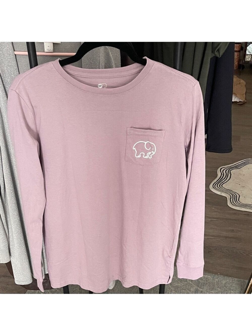 Ivory Ella Light Purple long-sleeve Tee. New